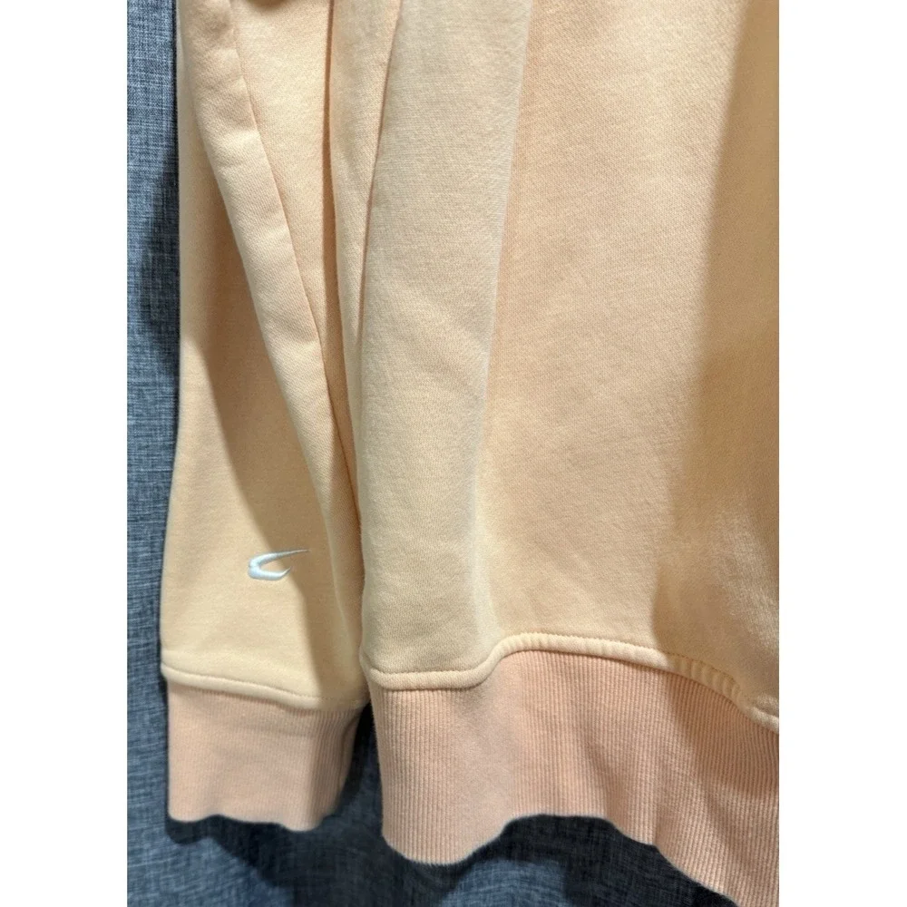 BOXRAW Women's Size Medium Peach Hoodie Sweatshirt Heavyweight Peach EUC